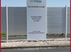 Un très gros projet de deux R.I.S. pour Touraine Vallée de l'Indre dans leur Parc d'Activités La Loge !